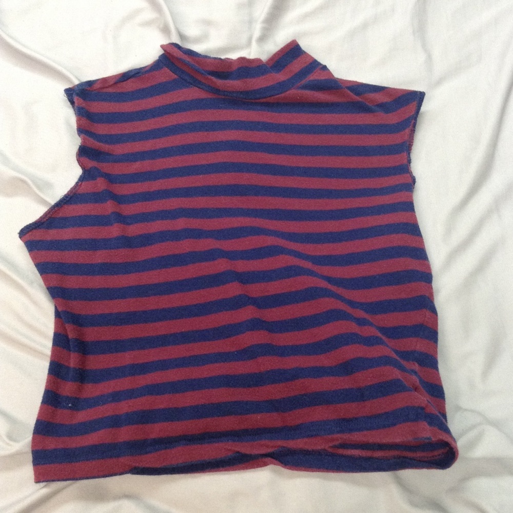 Striped Ambiance crop top
